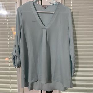 Sky blue boutique top NEVER WORN